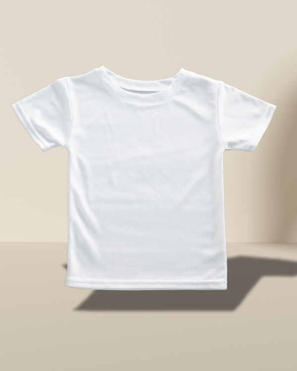 T-shirt blanc enfant personnalisable